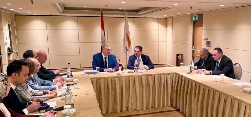 وزير البترول يبحث مع «داميانوس» تسريع ربط حقول الغاز القبرصية بالبنية التحتية المصرية