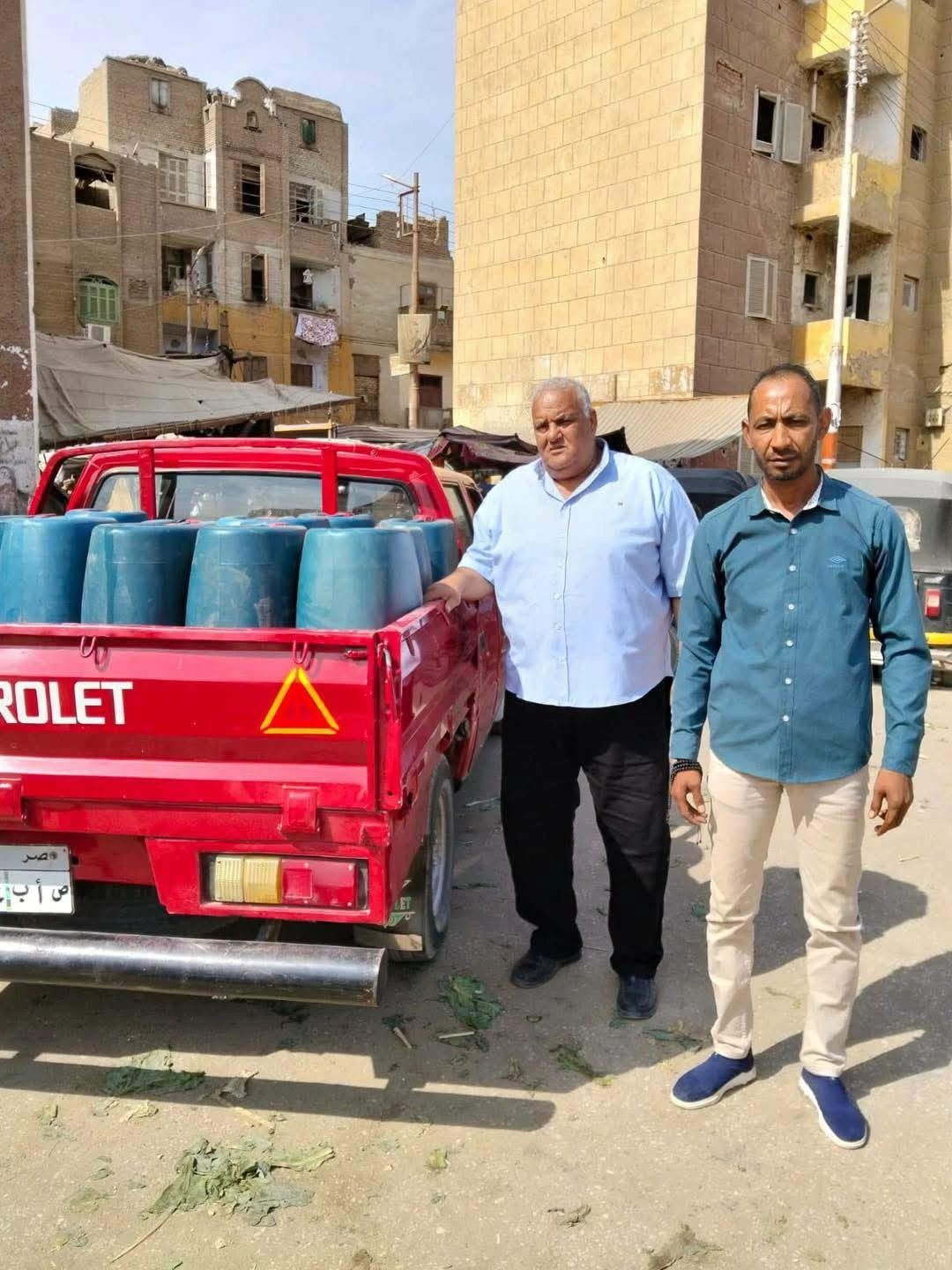 ضبط نصف طن سولار مدعم قبل بيعه بالسوق السوداء في فرشوط بقنا